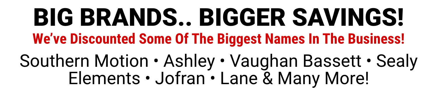 Big Savings On Name Brands!
